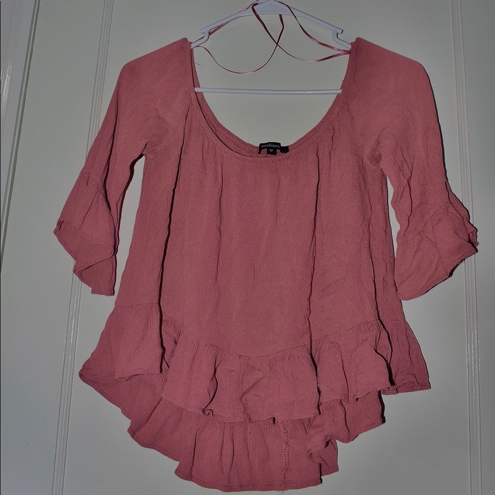 Pink top